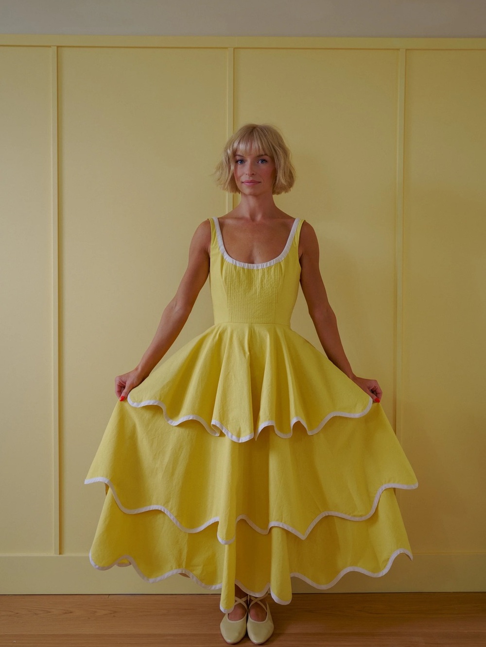 Alli Marye Millie Dress in Lemondae
